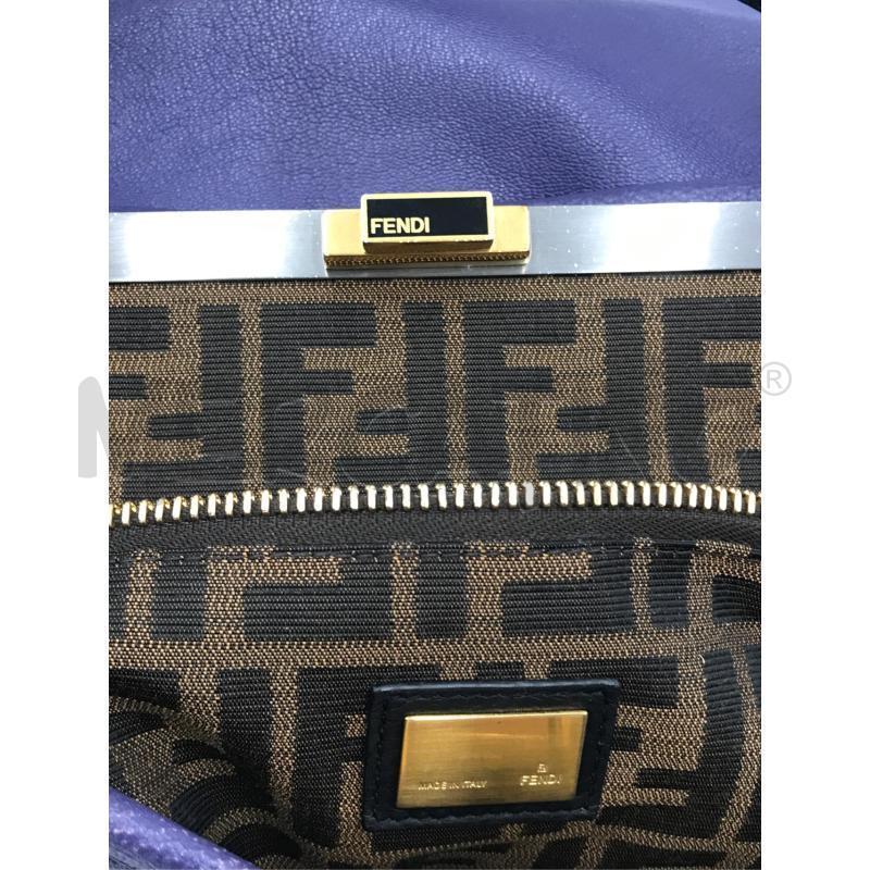 BORSA DONNA VIOLA FENDI PEEKABOO | Mercatino dell'Usato Moncalieri bengasi 5