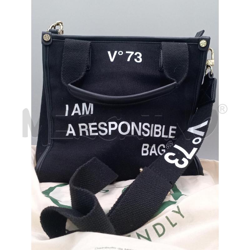 BORSA DONNA V 73 NERA CON TRACOLLA | Mercatino dell'Usato Moncalieri bengasi 1