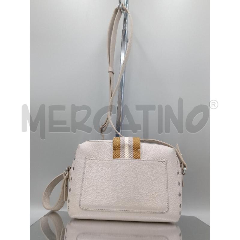 BORSA DONNA ZANELLATO BEIGE TRACOLLA CON BORCHIETTE LATERALI  | Mercatino dell'Usato Moncalieri bengasi 2