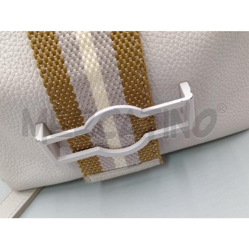 BORSA DONNA ZANELLATO BEIGE TRACOLLA CON BORCHIETTE LATERALI  | Mercatino dell'Usato Moncalieri bengasi 3