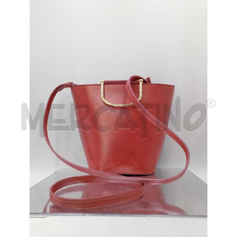 BORSA DONNA & OTHER STORIES BORDEAUX CON MANICO DORATO A MANO | Mercatino dell'Usato Moncalieri bengasi 4