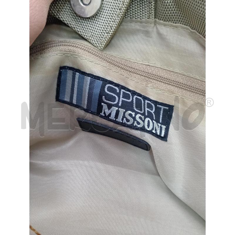 BORSA MISSONI SPORT BEIGE TESSUTO | Mercatino dell'Usato Moncalieri bengasi 5