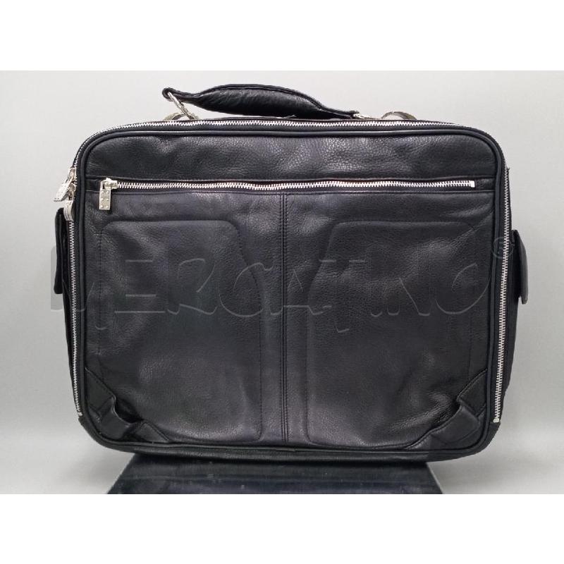 BORSA PIQUADRO NERA PELLE | Mercatino dell'Usato Moncalieri bengasi 2