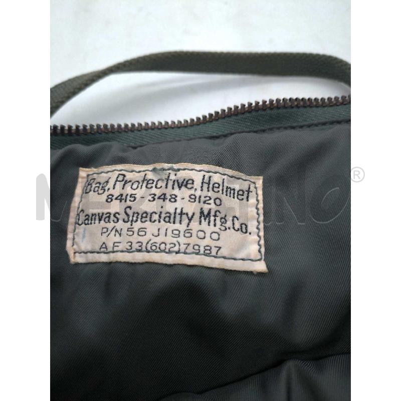 BORSA PORTA CASCO HELMET U.S. AIR FORCE CANVAS SPECIALTY  | Mercatino dell'Usato Moncalieri bengasi 3