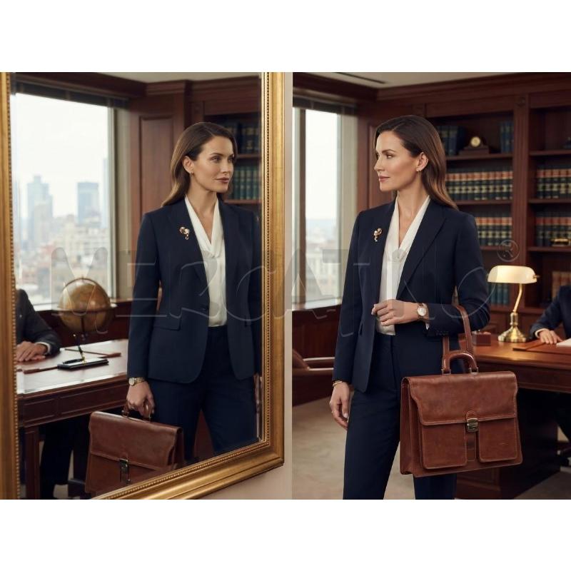 BORSA PORTA PC EFFETTI MARRONE PELLE | Mercatino dell'Usato Moncalieri bengasi 1