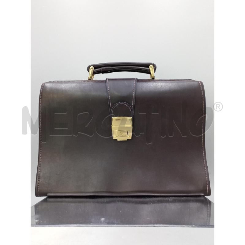 BORSA TIPO MEDICO MARRONE PELLE | Mercatino dell'Usato Moncalieri bengasi 1