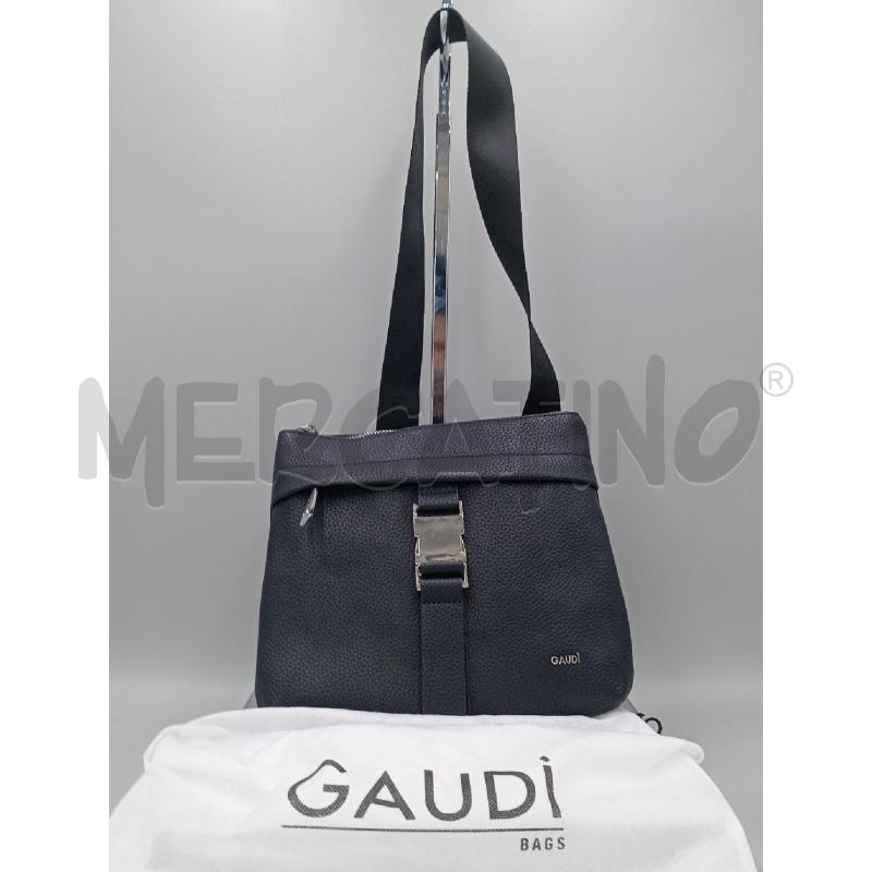 BORSA TRACOLLA GAUDI' NERA | Mercatino dell'Usato Moncalieri bengasi 1