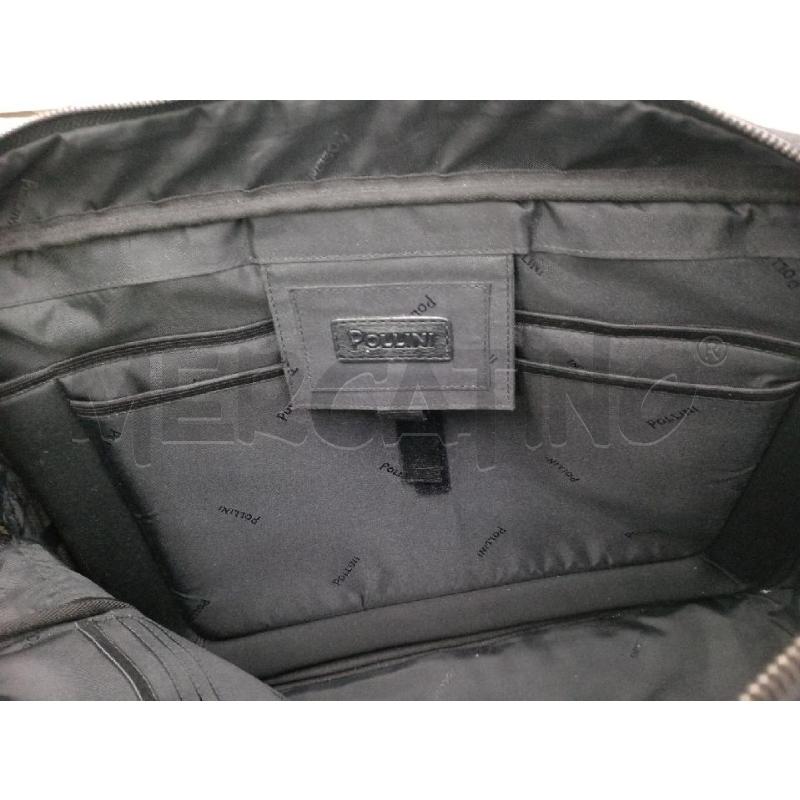 BORSA  LAVORO POLLINI NERA PELLE TRACOLLA   | Mercatino dell'Usato Moncalieri bengasi 5