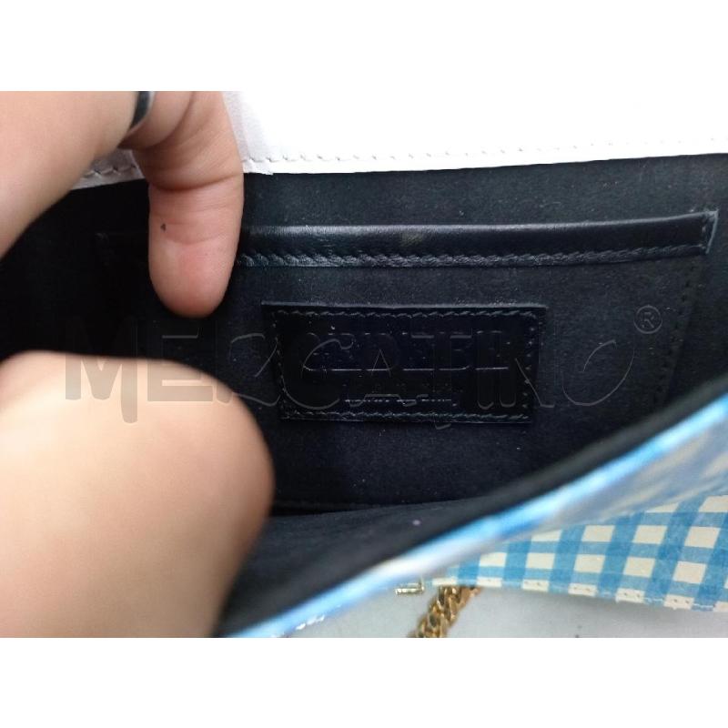 BORSETTA DONNA GEDEBE AZZURRA CON STRASS CON DIFETTO | Mercatino dell'Usato Moncalieri bengasi 5