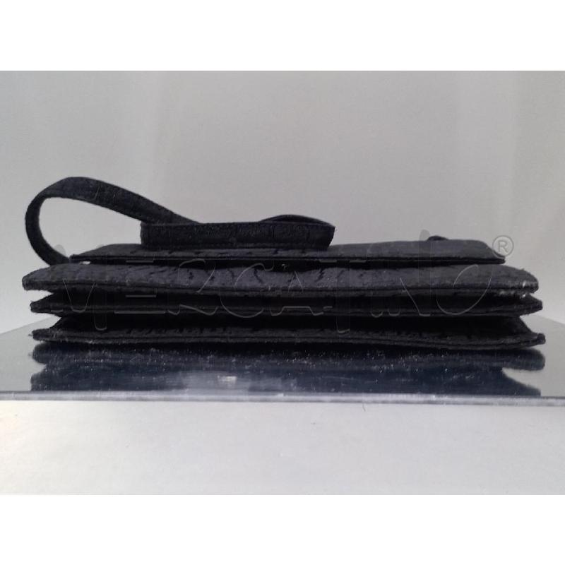 BORSETTA DONNA GIORGIO ARMANI NERA TESSUTO A MANO E TRACOLLA | Mercatino dell'Usato Moncalieri bengasi 3