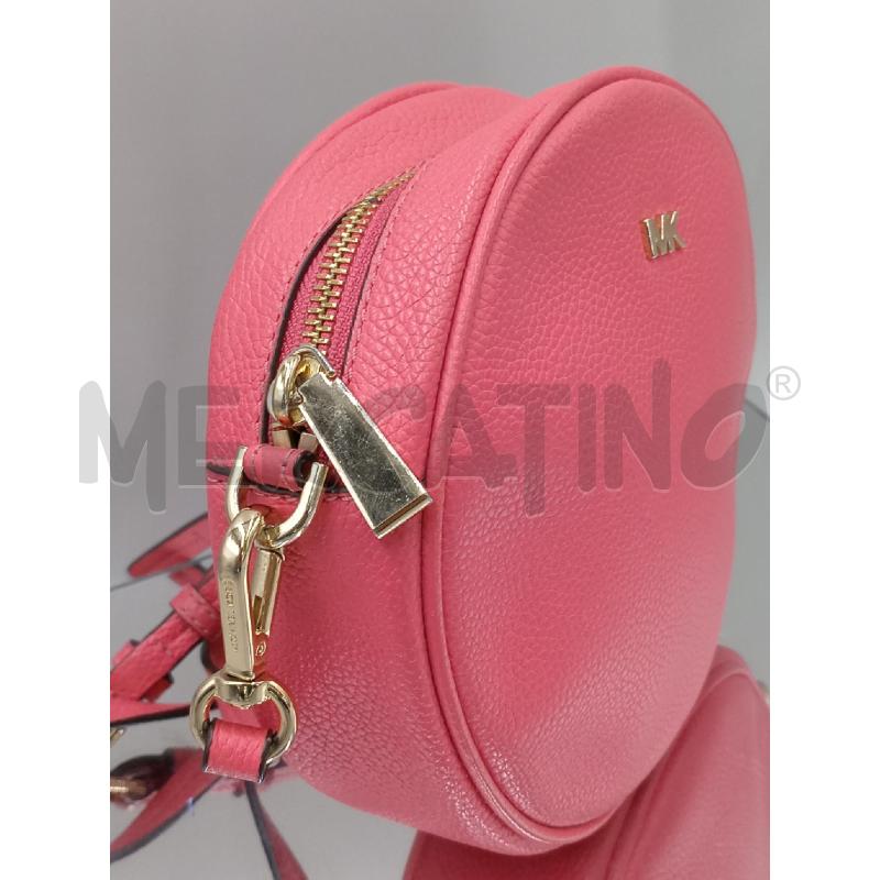 BORSETTA DONNA MICHAEL KORS ROSA ROTONDA TRACOLLA | Mercatino dell'Usato Moncalieri bengasi 4