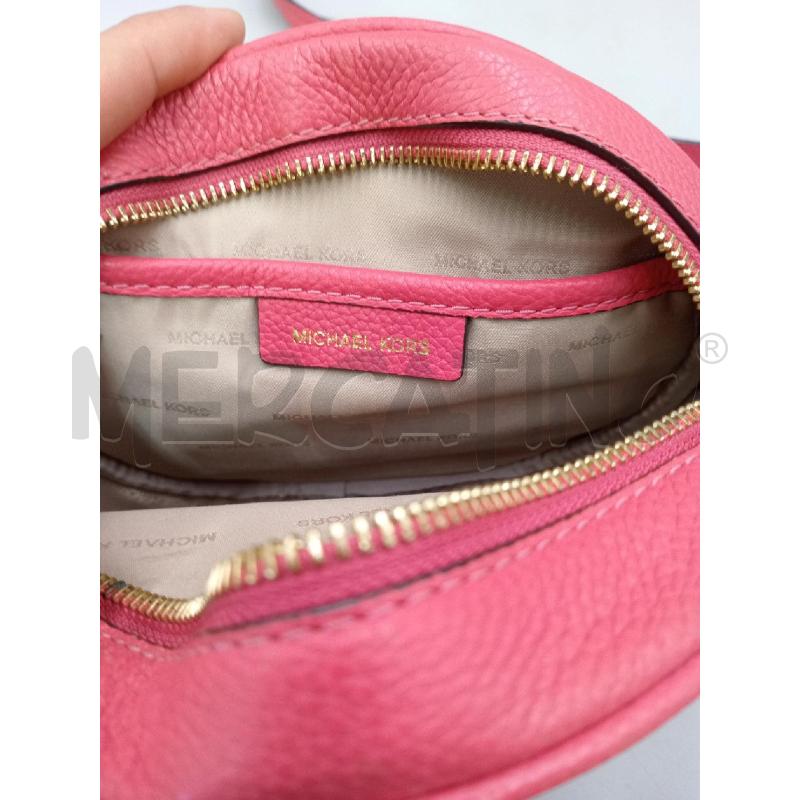 BORSETTA DONNA MICHAEL KORS ROSA ROTONDA TRACOLLA | Mercatino dell'Usato Moncalieri bengasi 5