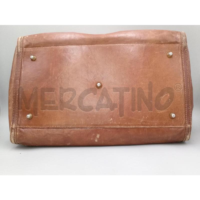 BORSONE VB PELLE MARRONE VINTAGE CHIUSA MEDICO  | Mercatino dell'Usato Moncalieri bengasi 3