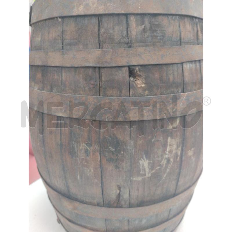 BOTTE IN LEGNO VINTAGE PICCOLA | Mercatino dell'Usato Moncalieri bengasi 2