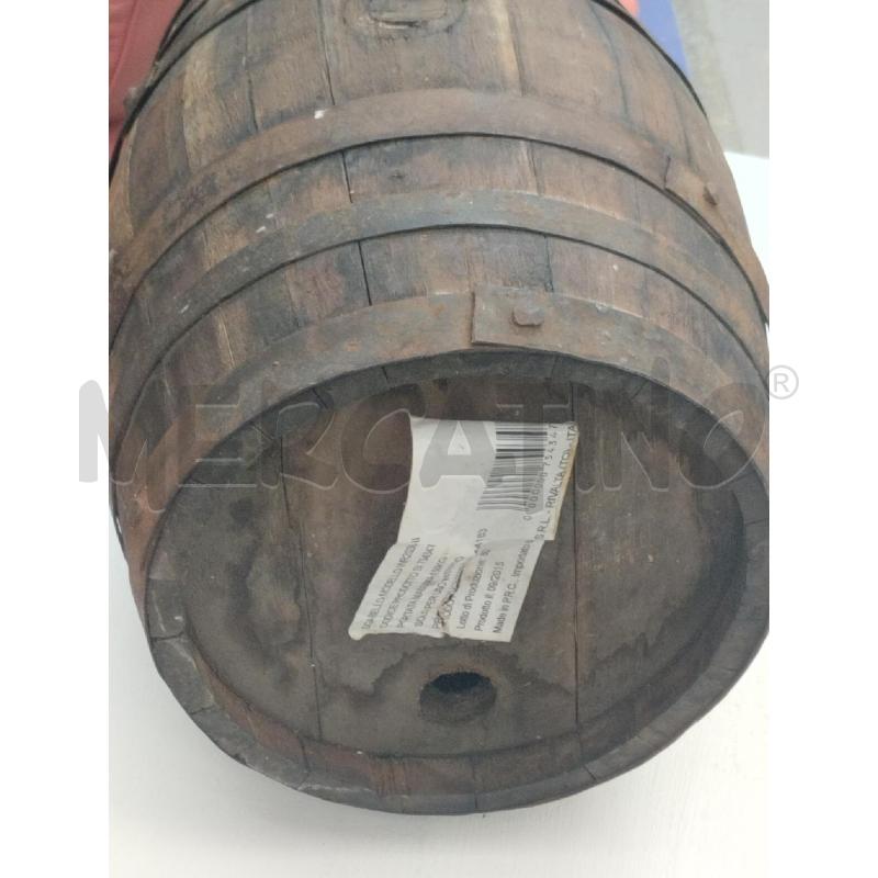 BOTTE IN LEGNO VINTAGE PICCOLA | Mercatino dell'Usato Moncalieri bengasi 3