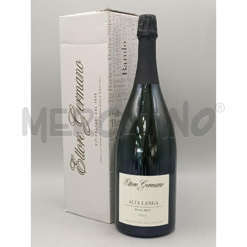 BOTTIGLIA ALTA LANGA EXTRA BRUT ETTORE GERMANO MAGNUM 2015 | Mercatino dell'Usato Moncalieri bengasi 1