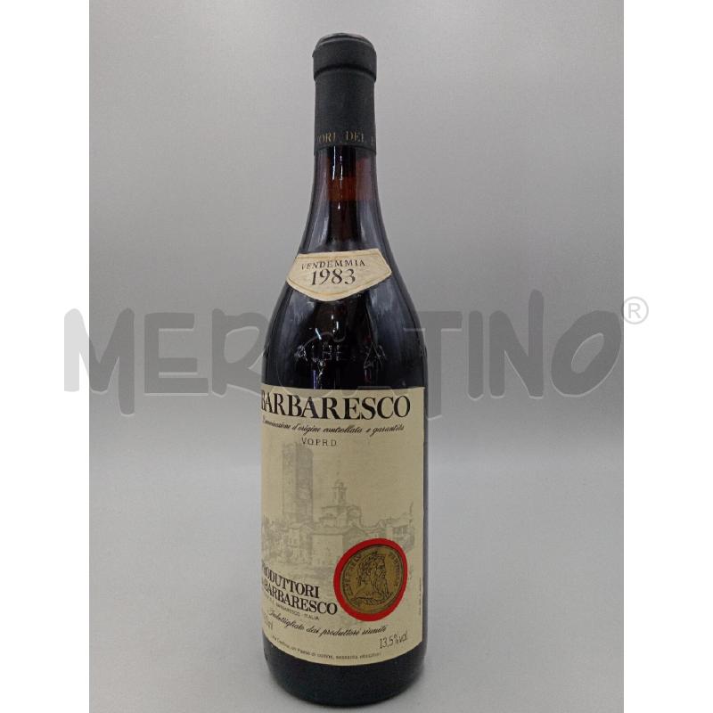 BOTTIGLIA BARBARESCO 1983 | Mercatino dell'Usato Moncalieri bengasi 1