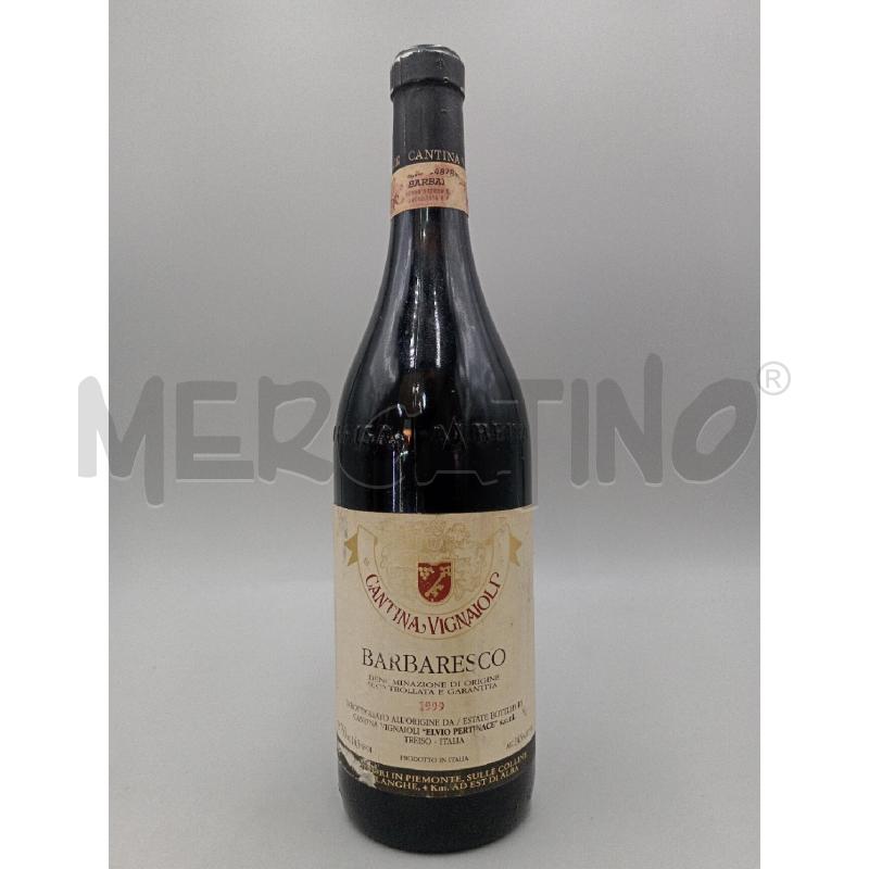 BOTTIGLIA BARBARESCO 1999 CANTINA VIGNAIOLI  | Mercatino dell'Usato Moncalieri bengasi 1