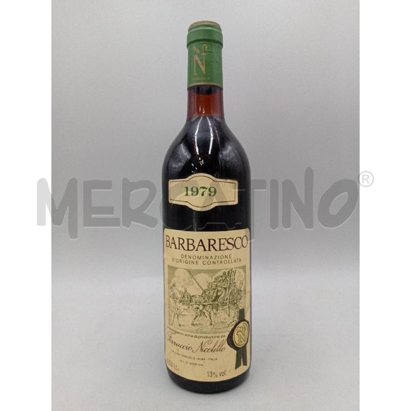 BOTTIGLIA BARBARESCO FERRUCCIO 1979 | Mercatino dell'Usato Moncalieri bengasi 1