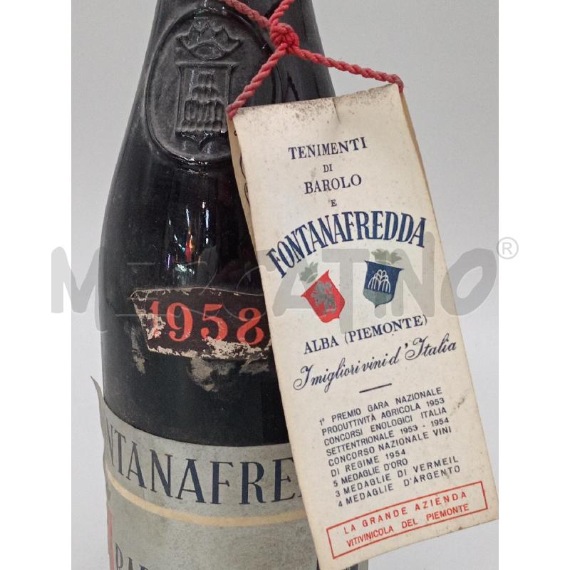 BOTTIGLIA BARBARESCO FONTANAFREDDA 1958 | Mercatino dell'Usato Moncalieri bengasi 2