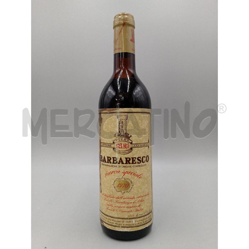 BOTTIGLIA BARBARESCO RISERVA SPECIALE 1970 | Mercatino dell'Usato Moncalieri bengasi 1