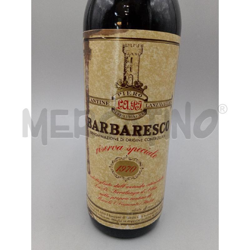 BOTTIGLIA BARBARESCO RISERVA SPECIALE 1970 | Mercatino dell'Usato Moncalieri bengasi 2