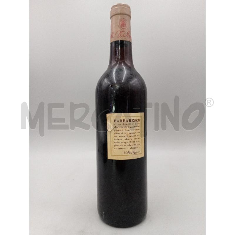 BOTTIGLIA BARBARESCO SANTA MARIA 1968 ETICHETTA FRONTALE ROVINATA | Mercatino dell'Usato Moncalieri bengasi 4