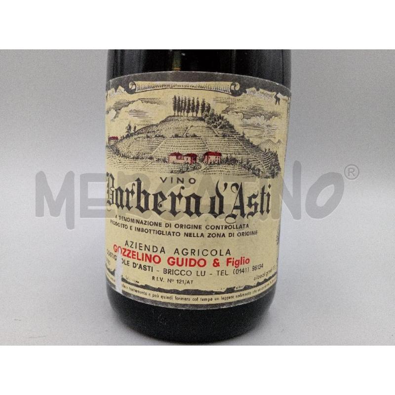BOTTIGLIA BARBERA D'ASTI 1973 AZIENDA AGRICOLA GOZZELINO GUIDO  | Mercatino dell'Usato Moncalieri bengasi 2