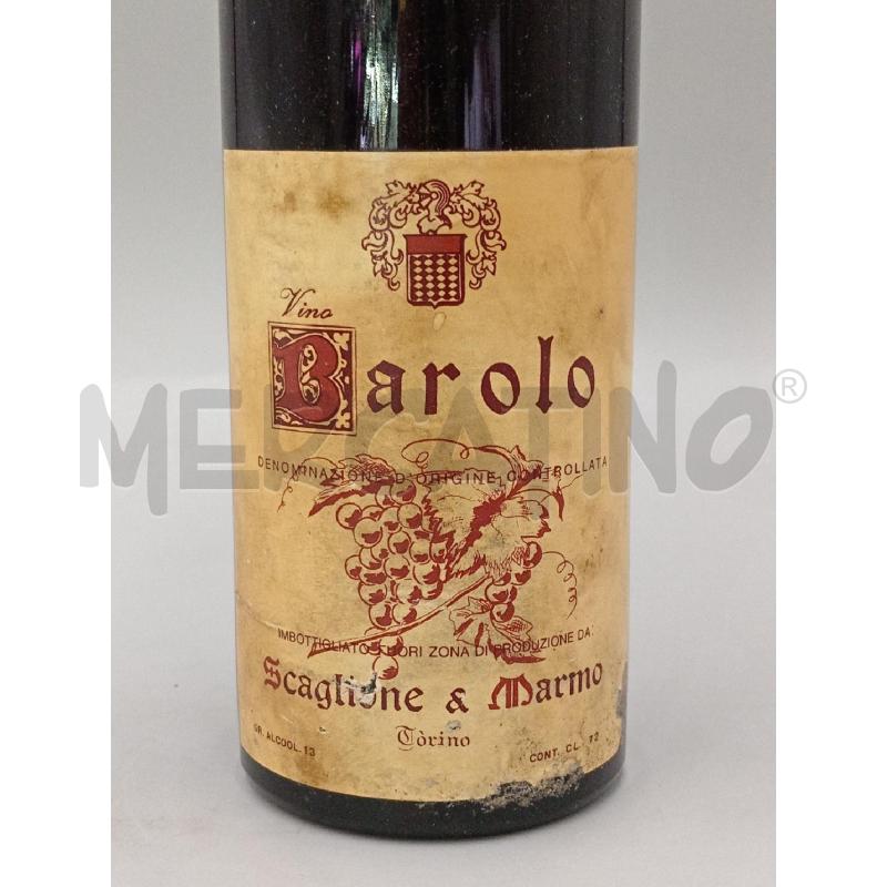BOTTIGLIA BAROLO 1964 SCAGLIONE E MARMO TORINO | Mercatino dell'Usato Moncalieri bengasi 2