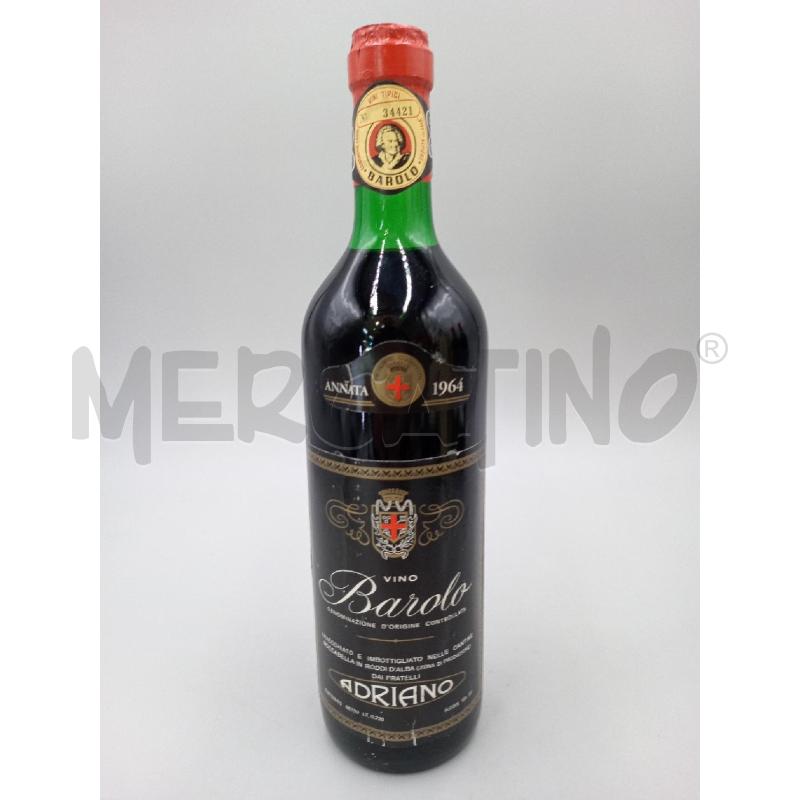 BOTTIGLIA BAROLO ADRIANO 1964 F | Mercatino dell'Usato Moncalieri bengasi 1