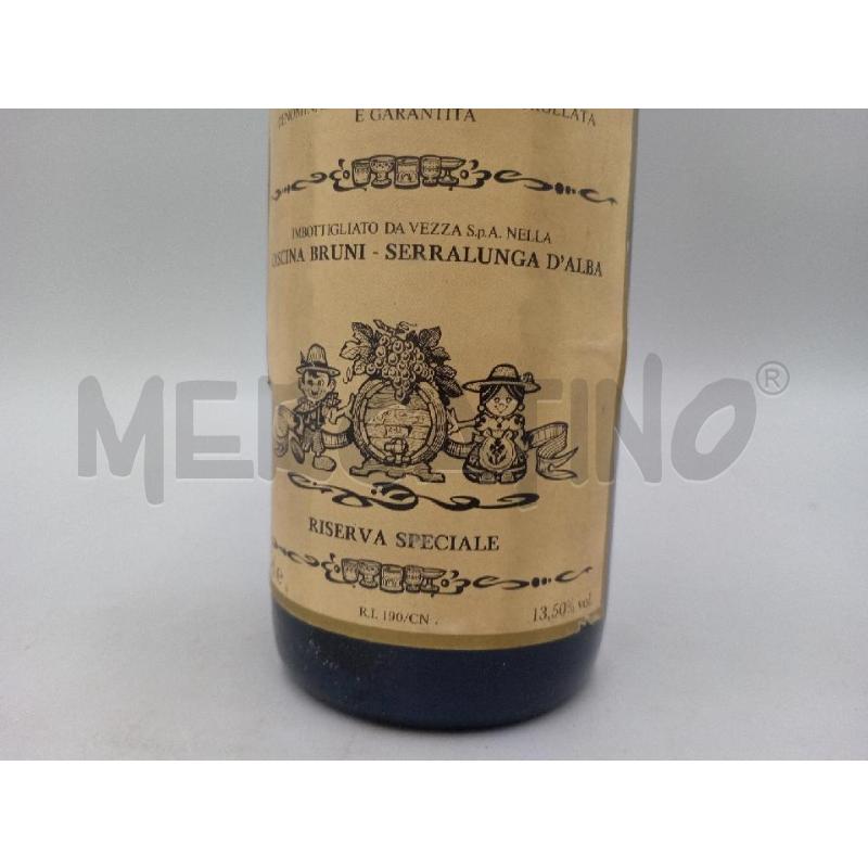 BOTTIGLIA BAROLO CANTINA BRUNI DEL ROVERE 1982  | Mercatino dell'Usato Moncalieri bengasi 2