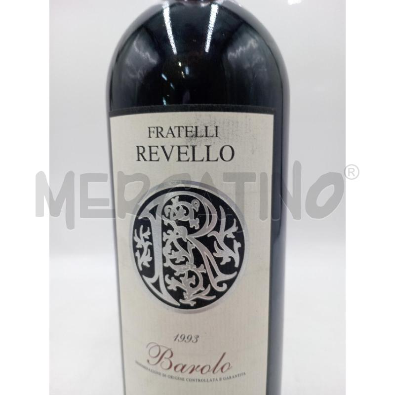 BOTTIGLIA BAROLO FRATELLI REVELLO 1986  | Mercatino dell'Usato Moncalieri bengasi 3