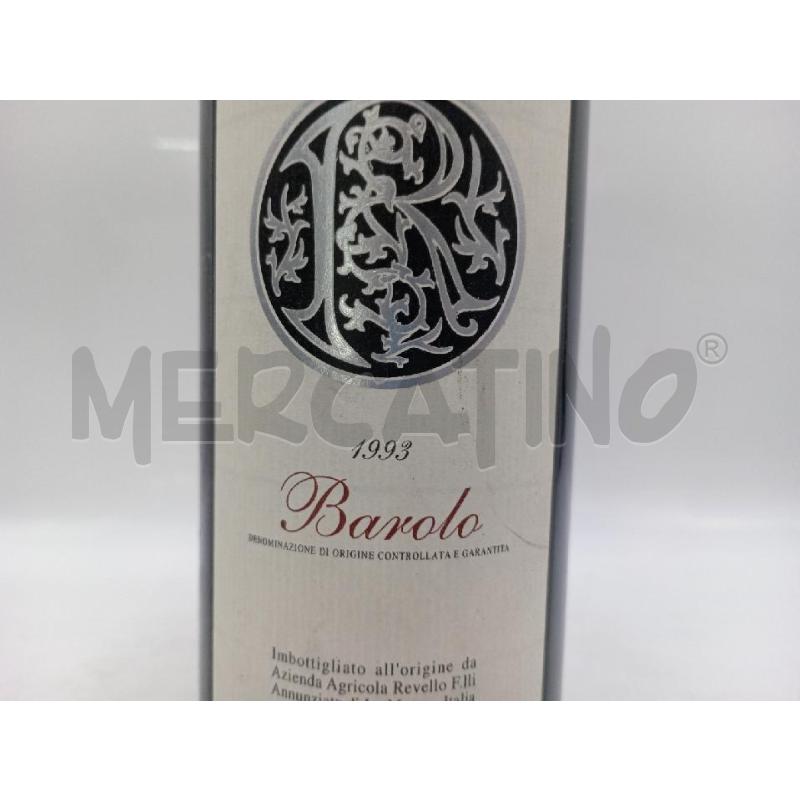 BOTTIGLIA BAROLO FRATELLI REVELLO 1986 B | Mercatino dell'Usato Moncalieri bengasi 2
