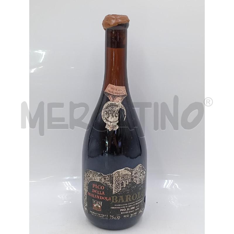 BOTTIGLIA BAROLO PICCO DELLA MIRANDOLA 1976 | Mercatino dell'Usato Moncalieri bengasi 1