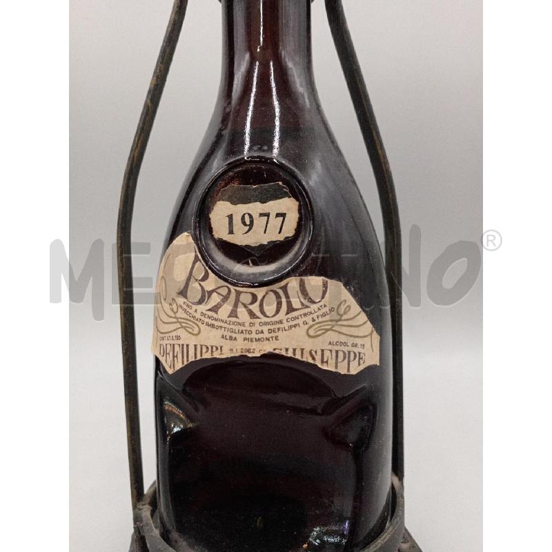 BOTTIGLIA BAROLO POSACENERE GIUSEPPE DEFILIPPI 1977 | Mercatino dell'Usato Moncalieri bengasi 2