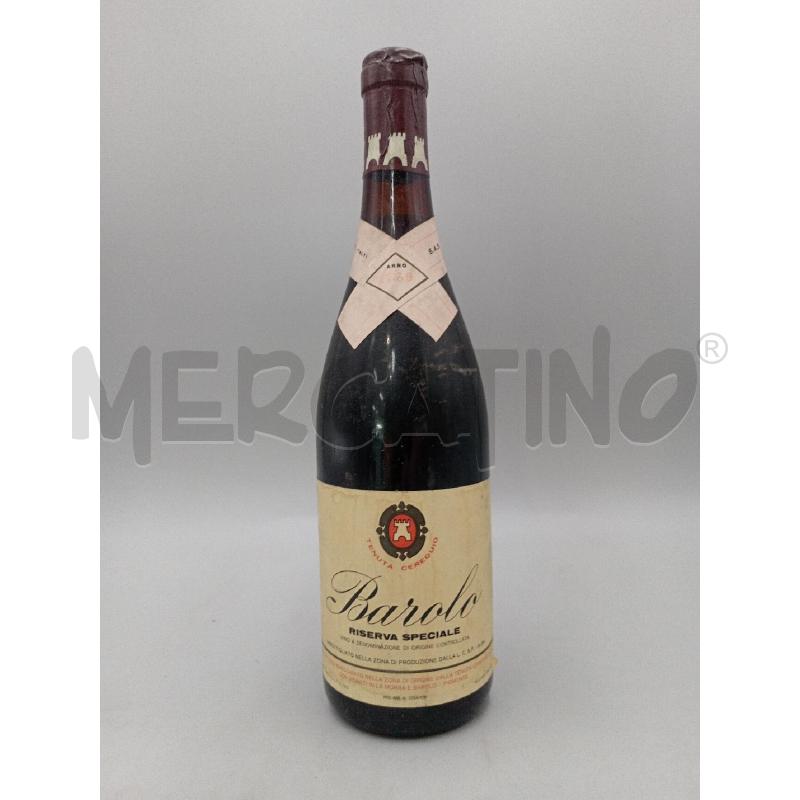 BOTTIGLIA BAROLO RISERVA SPECIALE 1969 | Mercatino dell'Usato Moncalieri bengasi 1