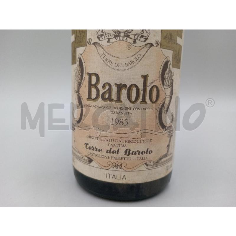BOTTIGLIA BAROLO TERRE DEL BAROLO 1985  | Mercatino dell'Usato Moncalieri bengasi 3