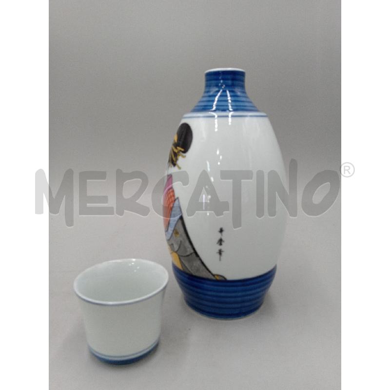 BOTTIGLIA CERAMICA C/BICCHIERINO PER LIQUORI C/SCATOLA | Mercatino dell'Usato Moncalieri bengasi 2