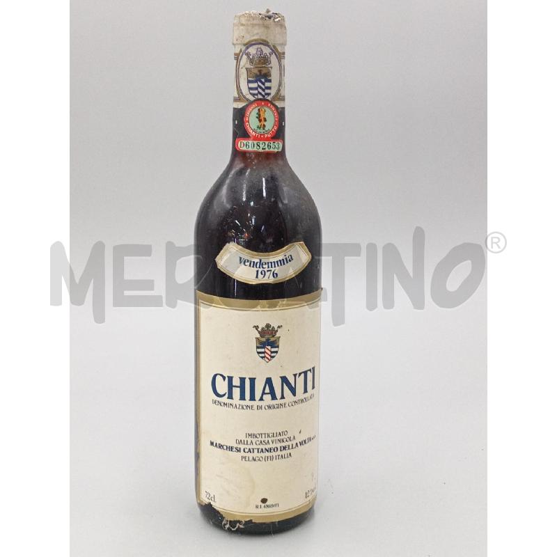 BOTTIGLIA CHIANTI VENDEMMIA 1976 MARCHESI CATTANEO  | Mercatino dell'Usato Moncalieri bengasi 1