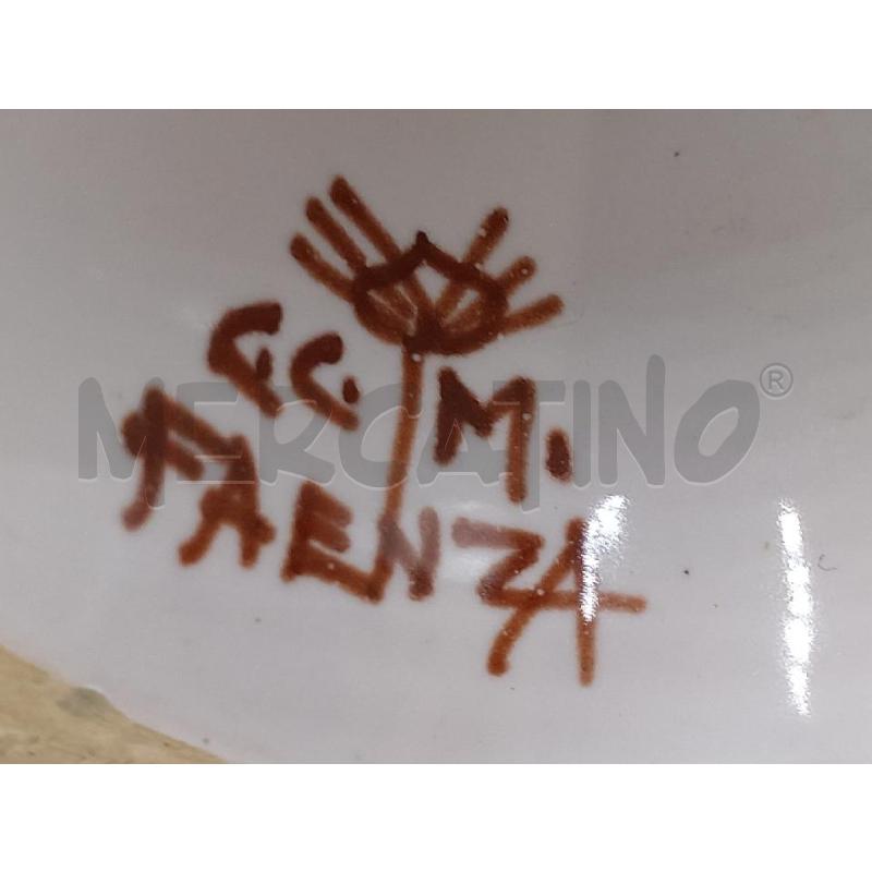 BOTTIGLIA FAENZA CERAMICA CERVO | Mercatino dell'Usato Moncalieri bengasi 3
