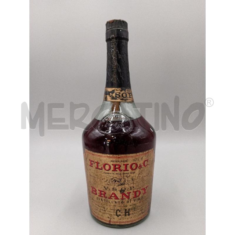 BOTTIGLIA FLORIO & C BANDY DISTILLATO DI VINO | Mercatino dell'Usato Moncalieri bengasi 1