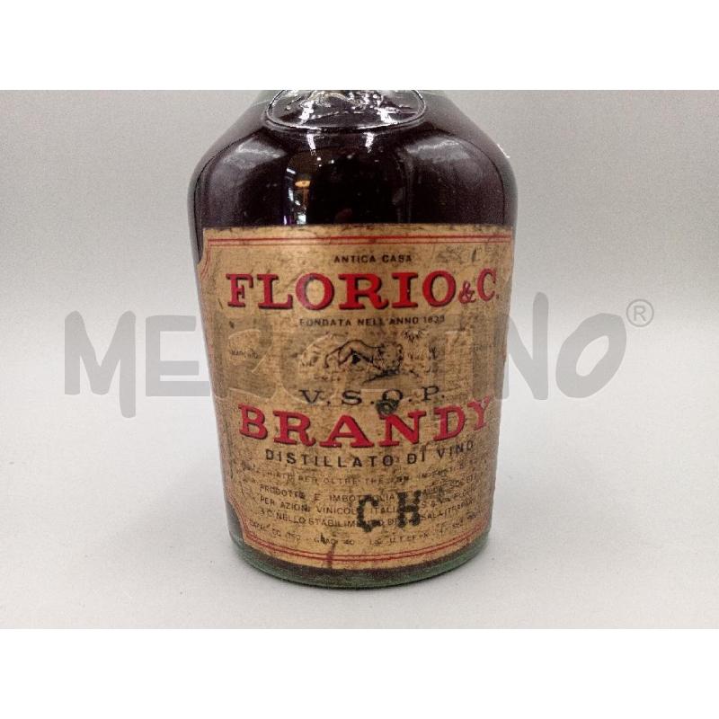 BOTTIGLIA FLORIO & C BANDY DISTILLATO DI VINO | Mercatino dell'Usato Moncalieri bengasi 4