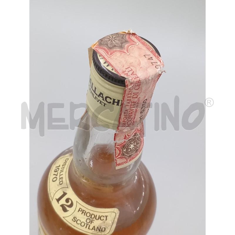 BOTTIGLIA GLENALLACHIE PURE HIGHLAND MALT SCOTCH WHISKY 12 ANNI | Mercatino dell'Usato Moncalieri bengasi 3