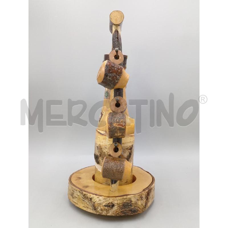 BOTTIGLIA LEGNO CON BICCHIERINI | Mercatino dell'Usato Moncalieri bengasi 4
