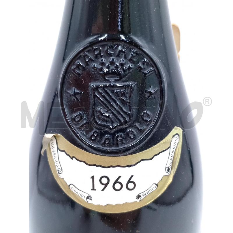 BOTTIGLIA MARCHESI DI BAROLO 1966 C/ETICHETTA SEMI STACCATA  | Mercatino dell'Usato Moncalieri bengasi 3