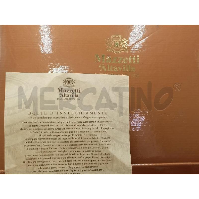 BOTTIGLIA MAZZETTI D'ALTAVILLA GRAPPA DI MOSCATO C/SCATOLA | Mercatino dell'Usato Moncalieri bengasi 5