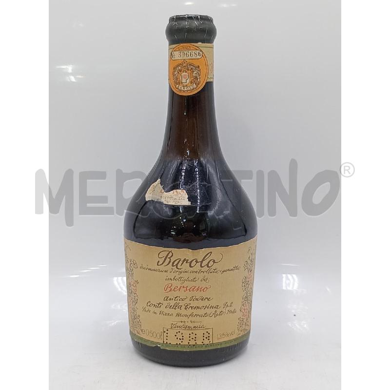 BOTTIGLIA PICCOLA BAROLO BERSANO 1988 MONFERRATO | Mercatino dell'Usato Moncalieri bengasi 1