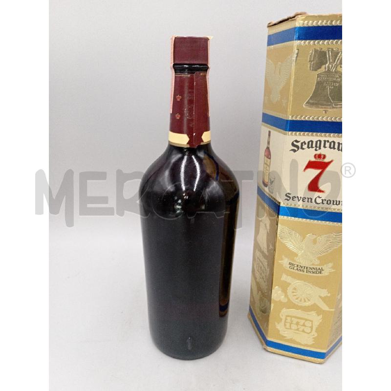 BOTTIGLIA SEAGRAM'S 7CROWN C/SCATOLA ABBINATA  | Mercatino dell'Usato Moncalieri bengasi 4