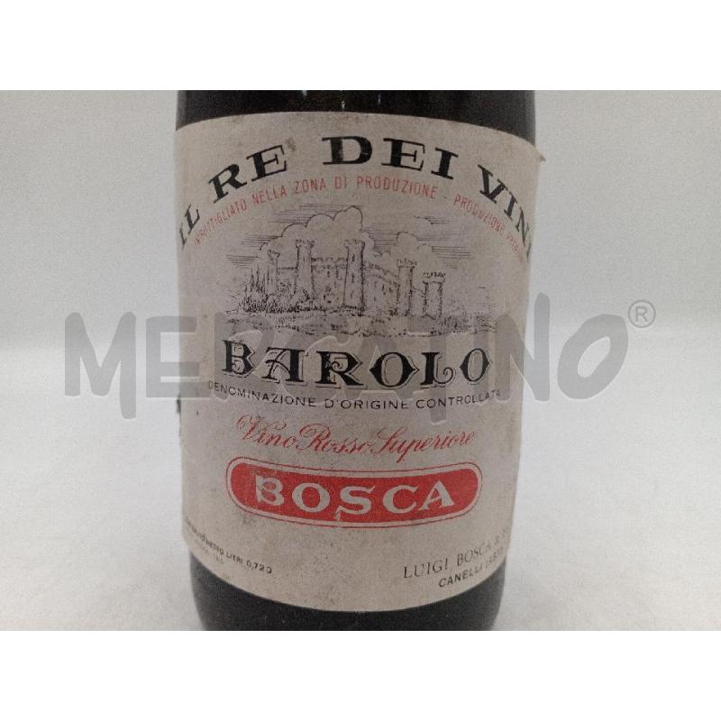BOTTIGLIA VINO BAROLO BOSCA 1967 | Mercatino dell'Usato Moncalieri bengasi 3