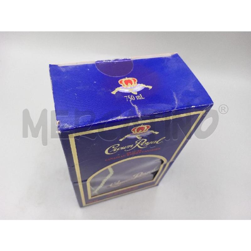 BOTTIGLIA WHISKY CROWN ROYAL FINE DE LUXE | Mercatino dell'Usato Moncalieri bengasi 3